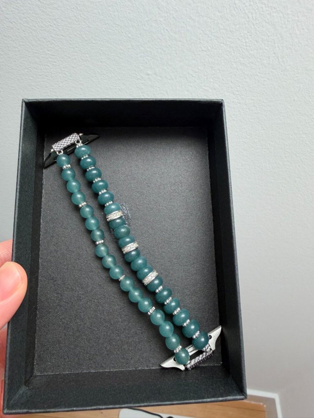 Beaded Apple Watch Band Crystal 42mm Compatible